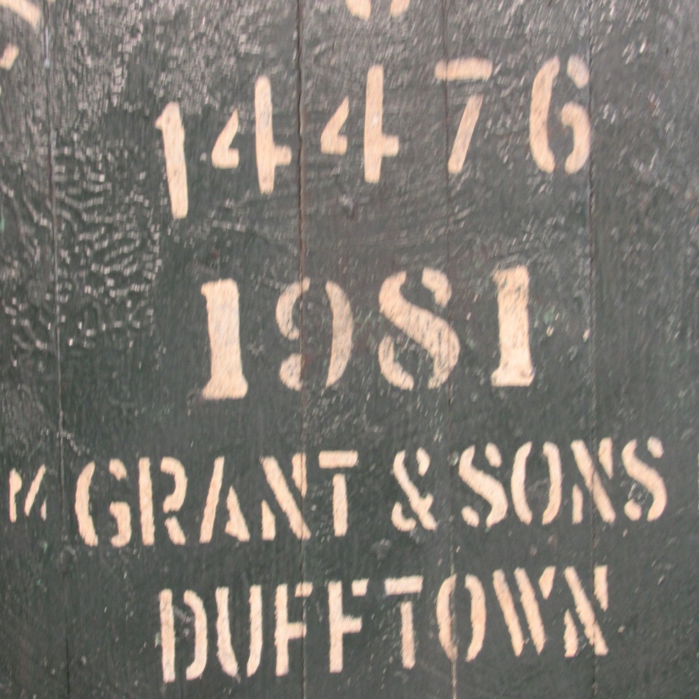 Glenfiddich Fassdeckel