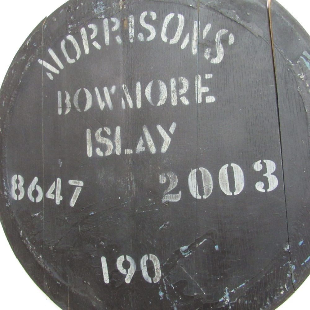 Bowmore Fassdeckel