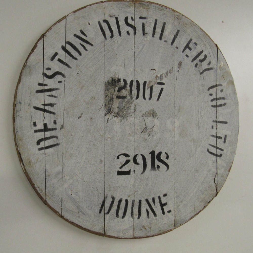 Deanston Fassdeckel