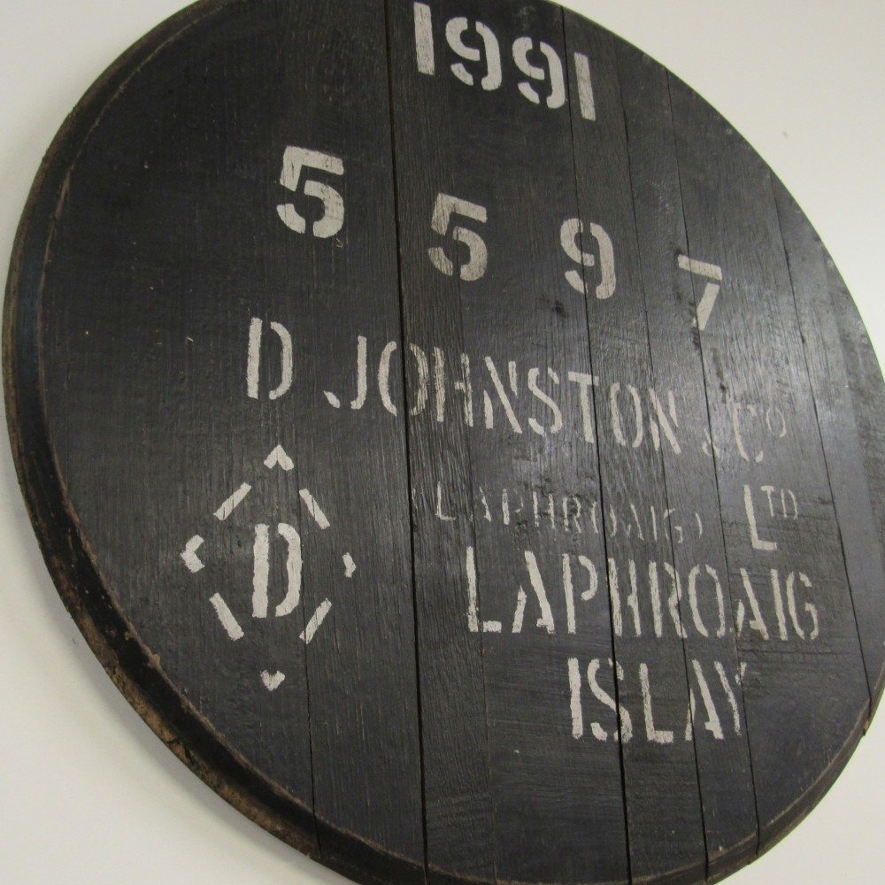 Laphroaig Fassdeckel