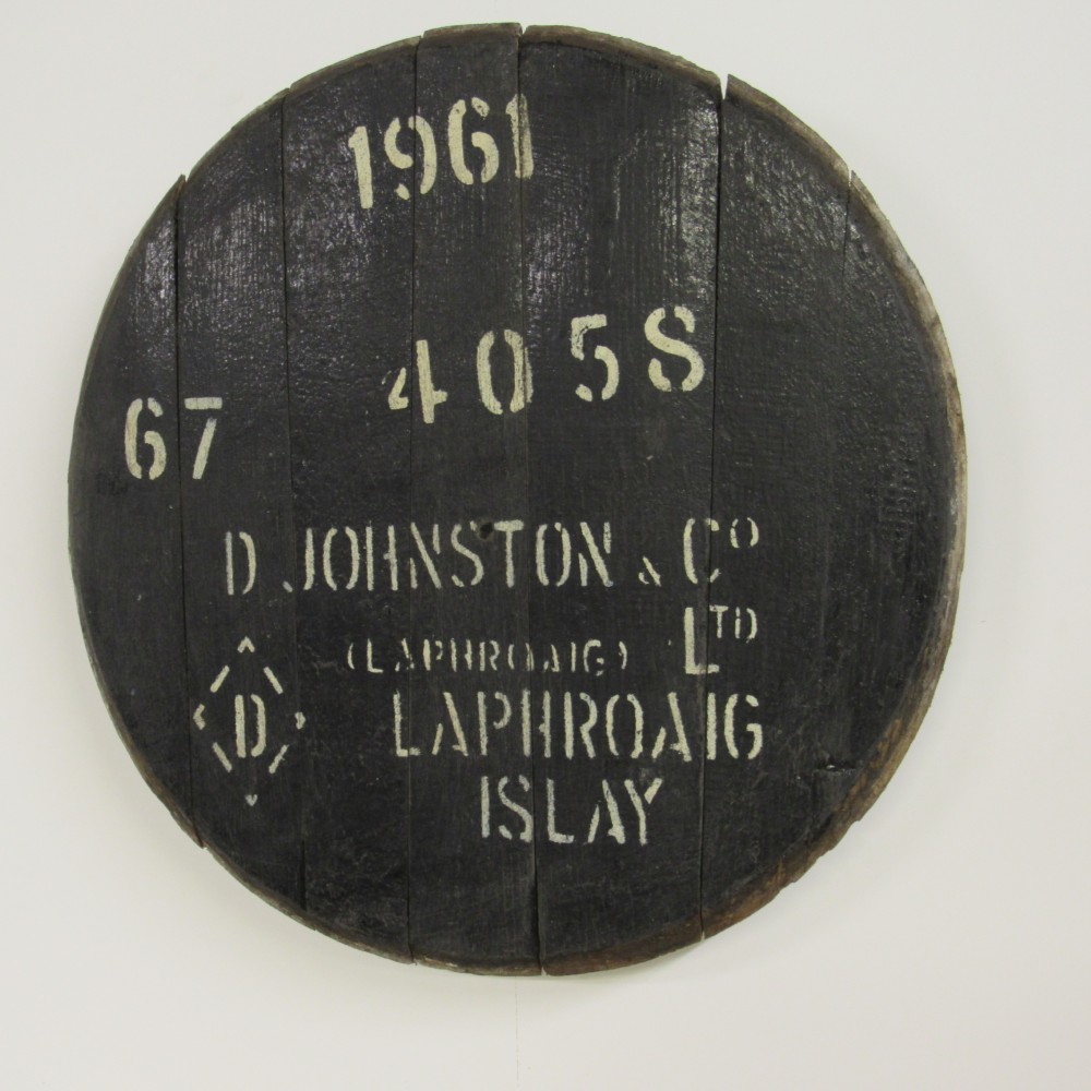 Laphroaig Fassdeckel