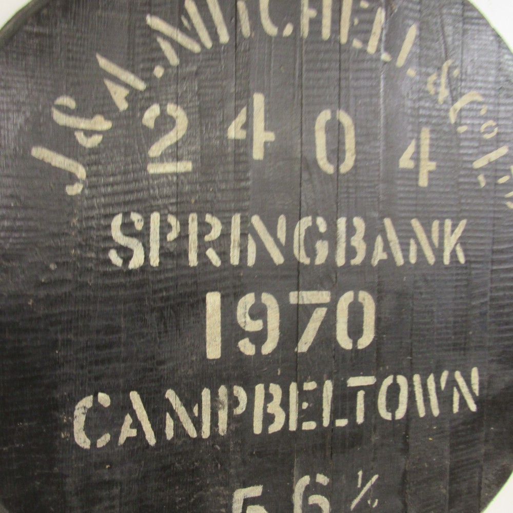 Springbank Fassdeckel