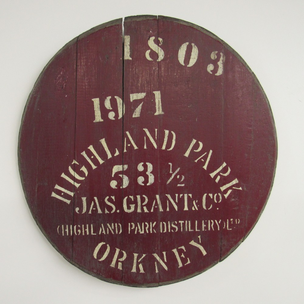 Highland Park Fassdeckel