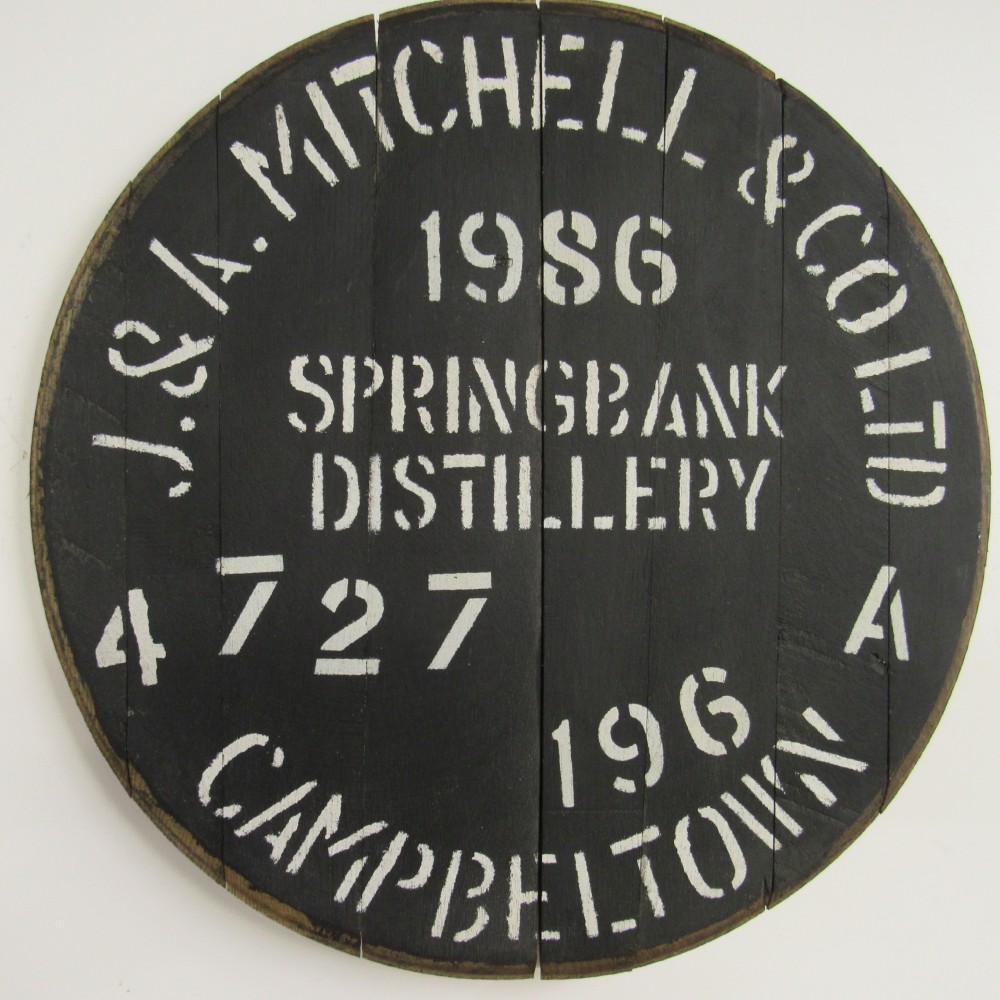 Springbank Fassdeckel