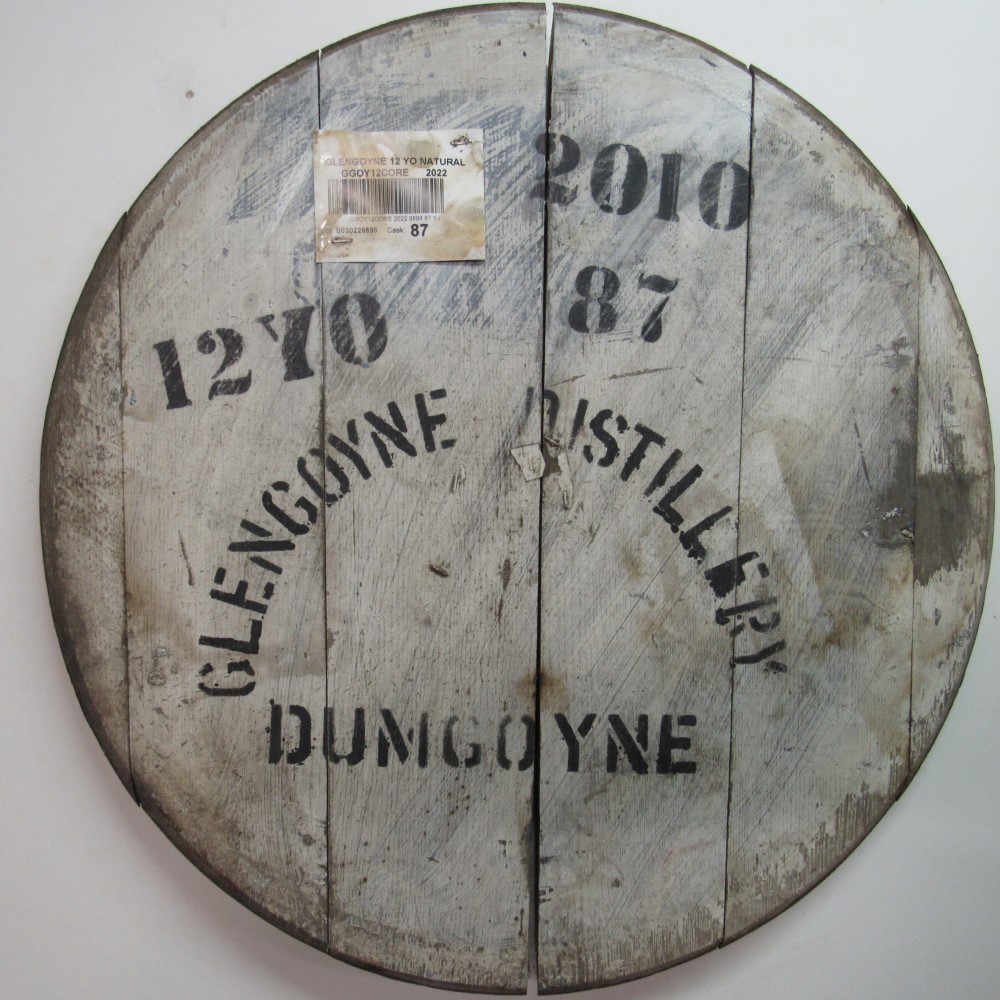 Glengoyne Fassdeckel
