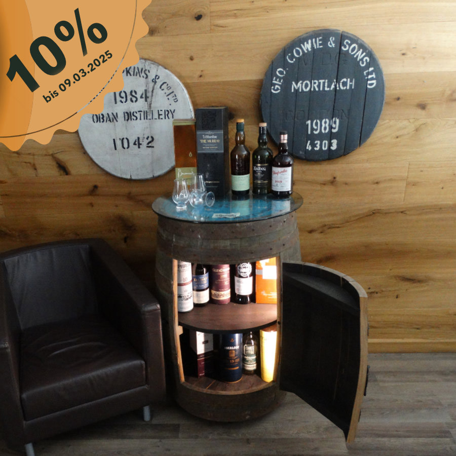 Whiskyfass Möbel Aktion