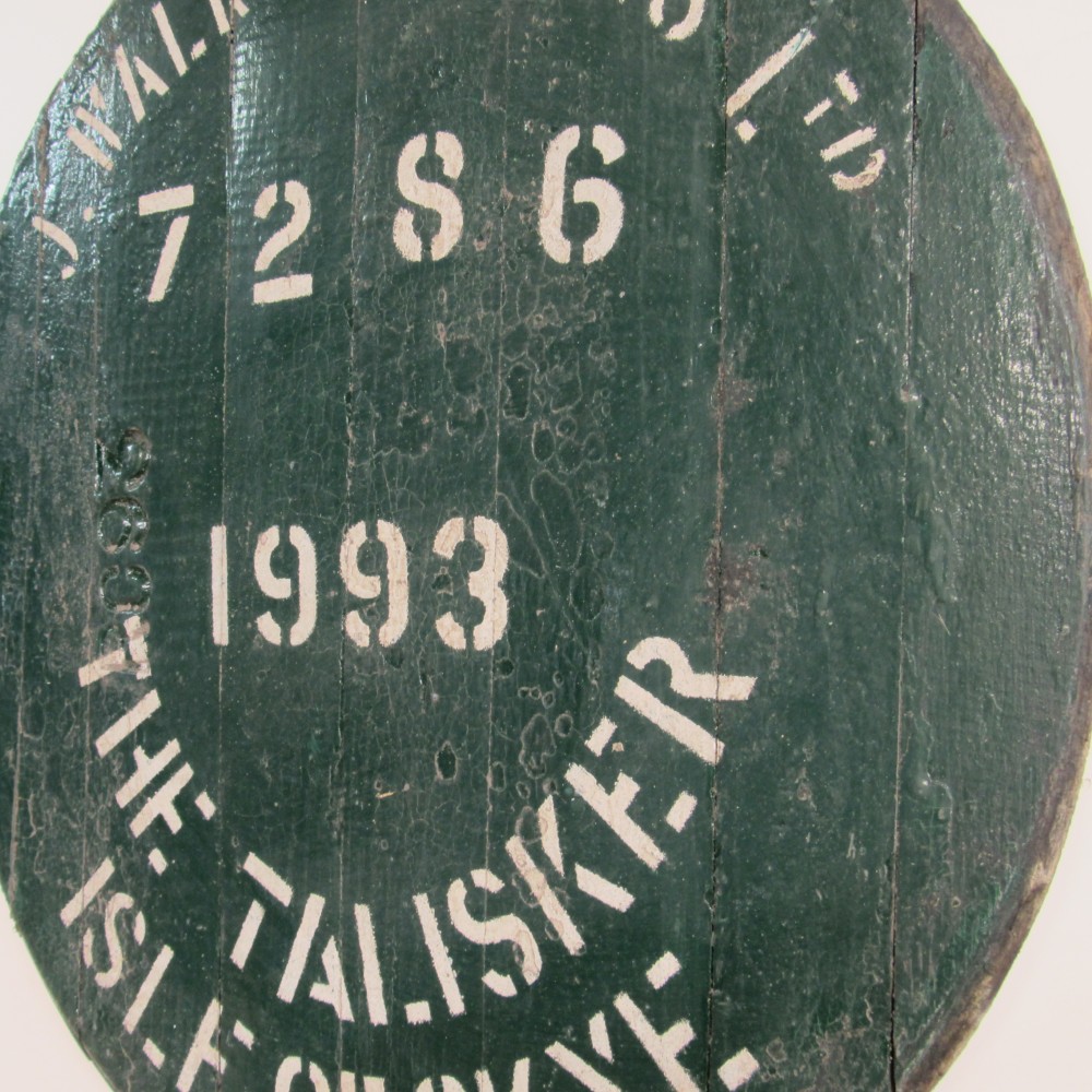 Talisker Fassdeckel