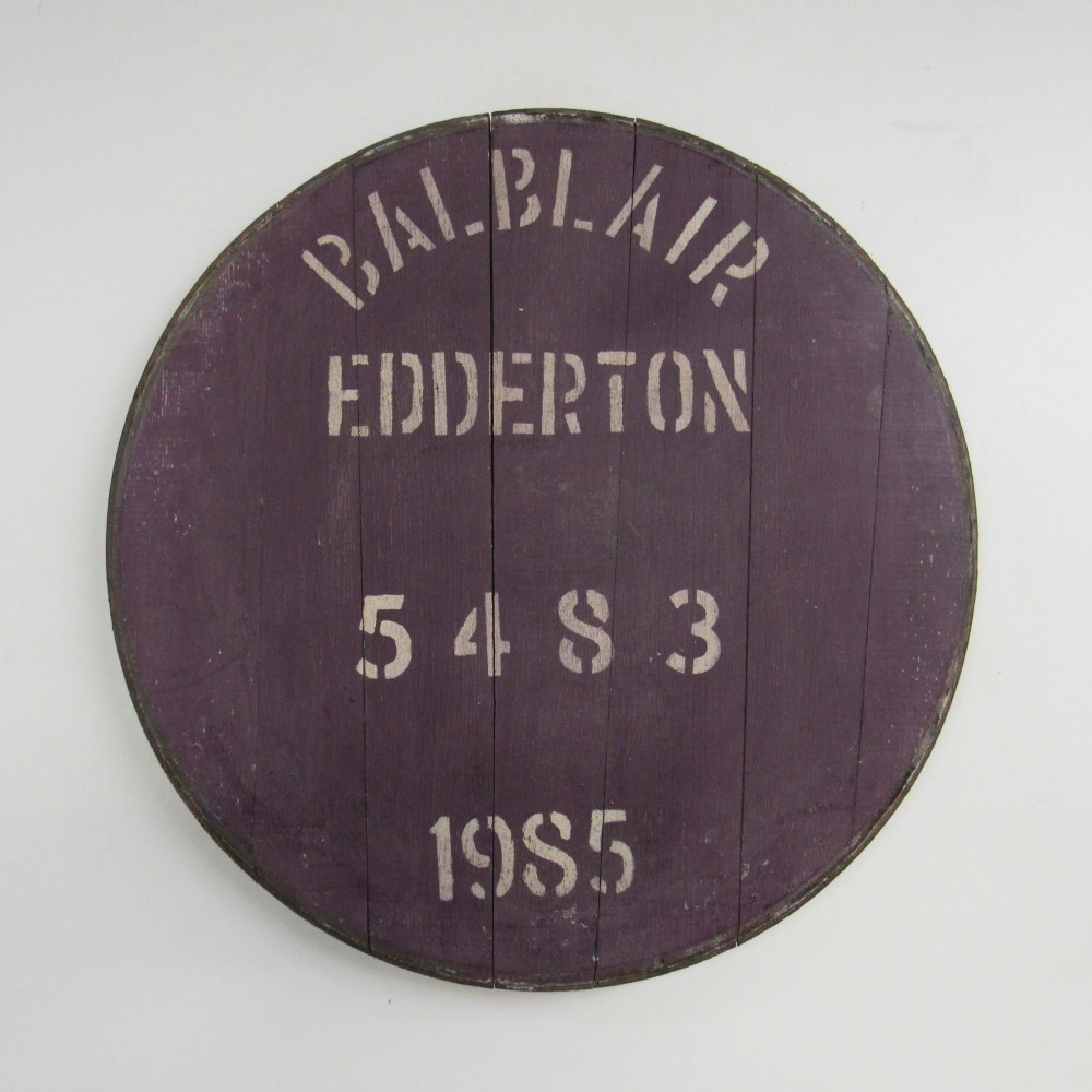 Balblair Fassdeckel