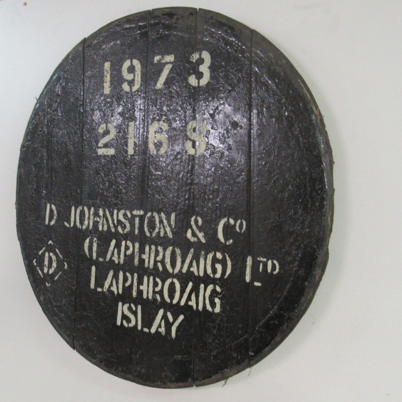 Laphroaig Fassdeckel