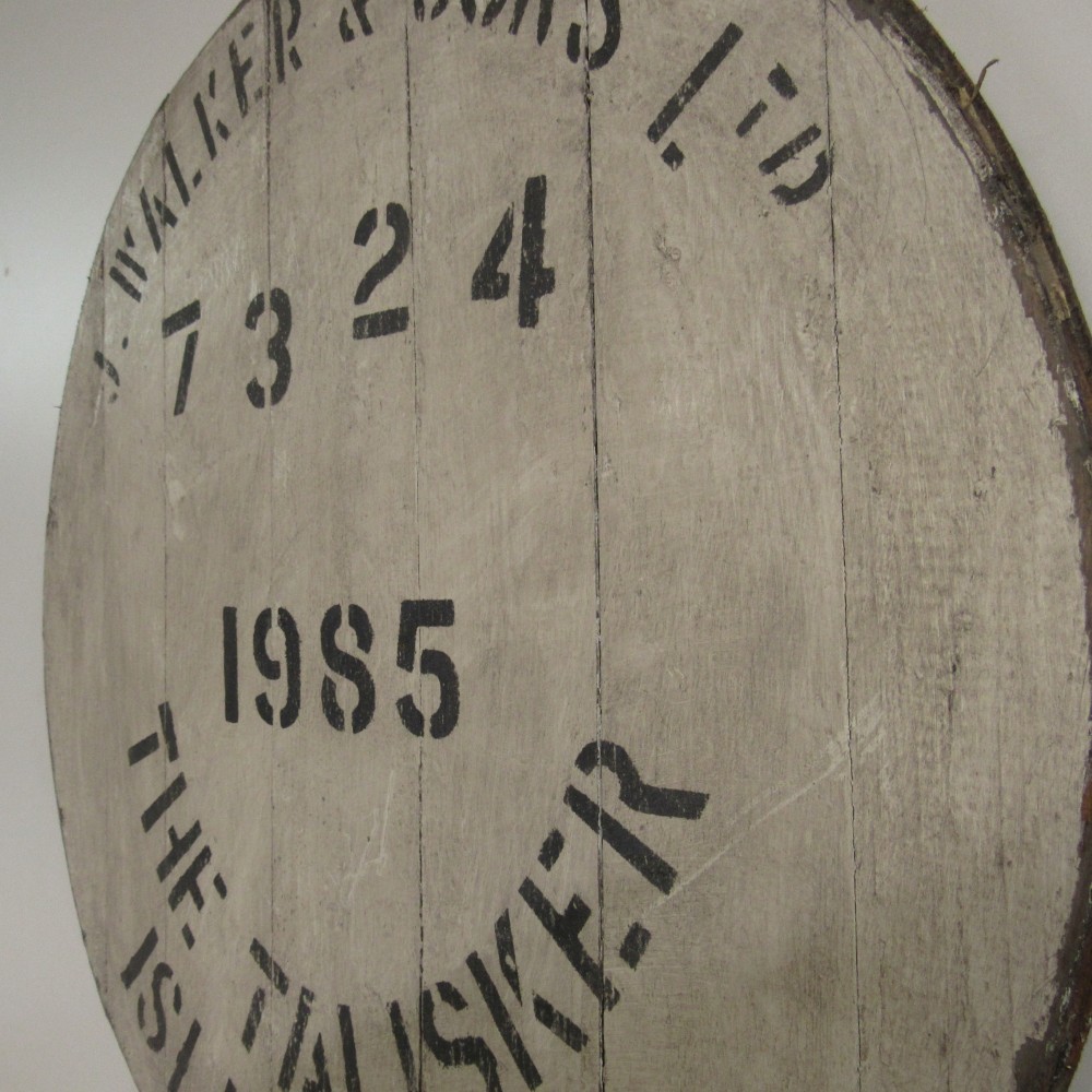 Talisker Fassdeckel