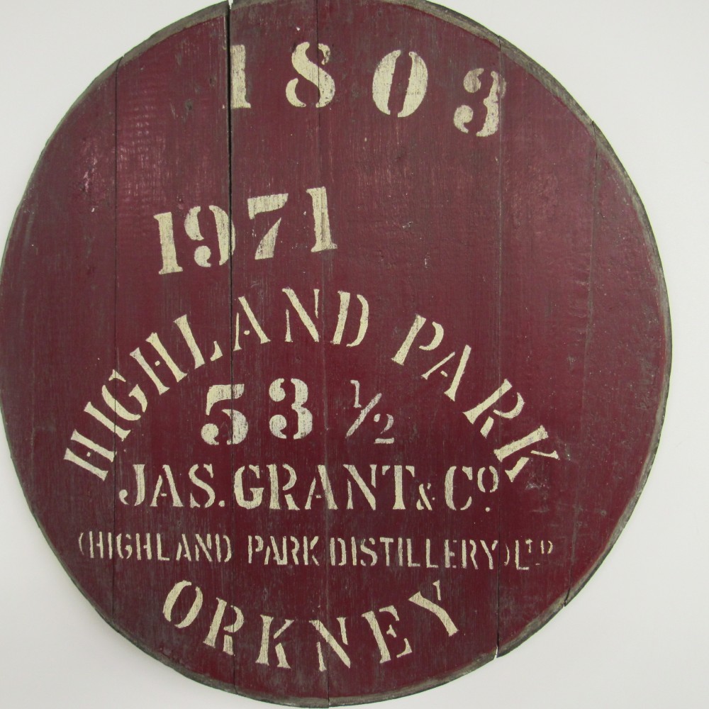 Highland Park Fassdeckel