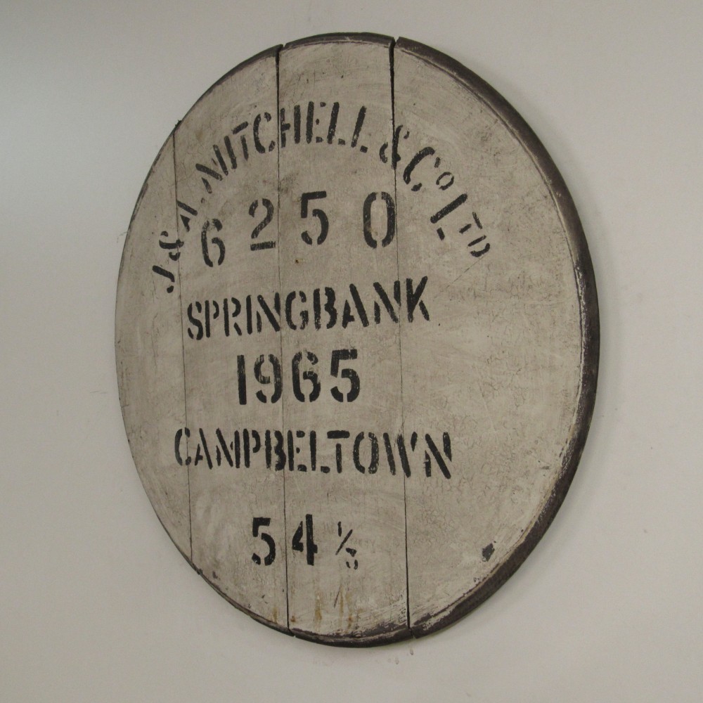 Springbank Fassdeckel