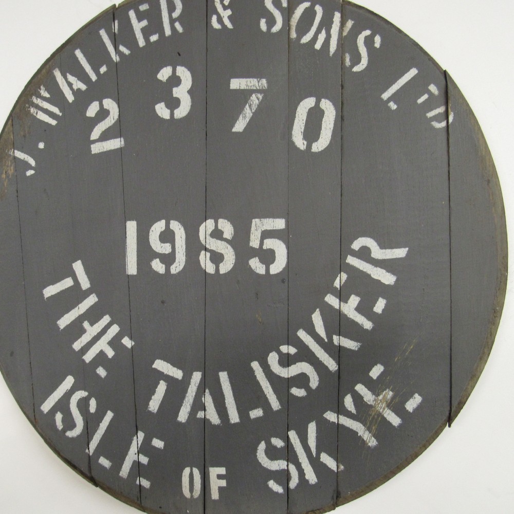 Talisker Fassdeckel