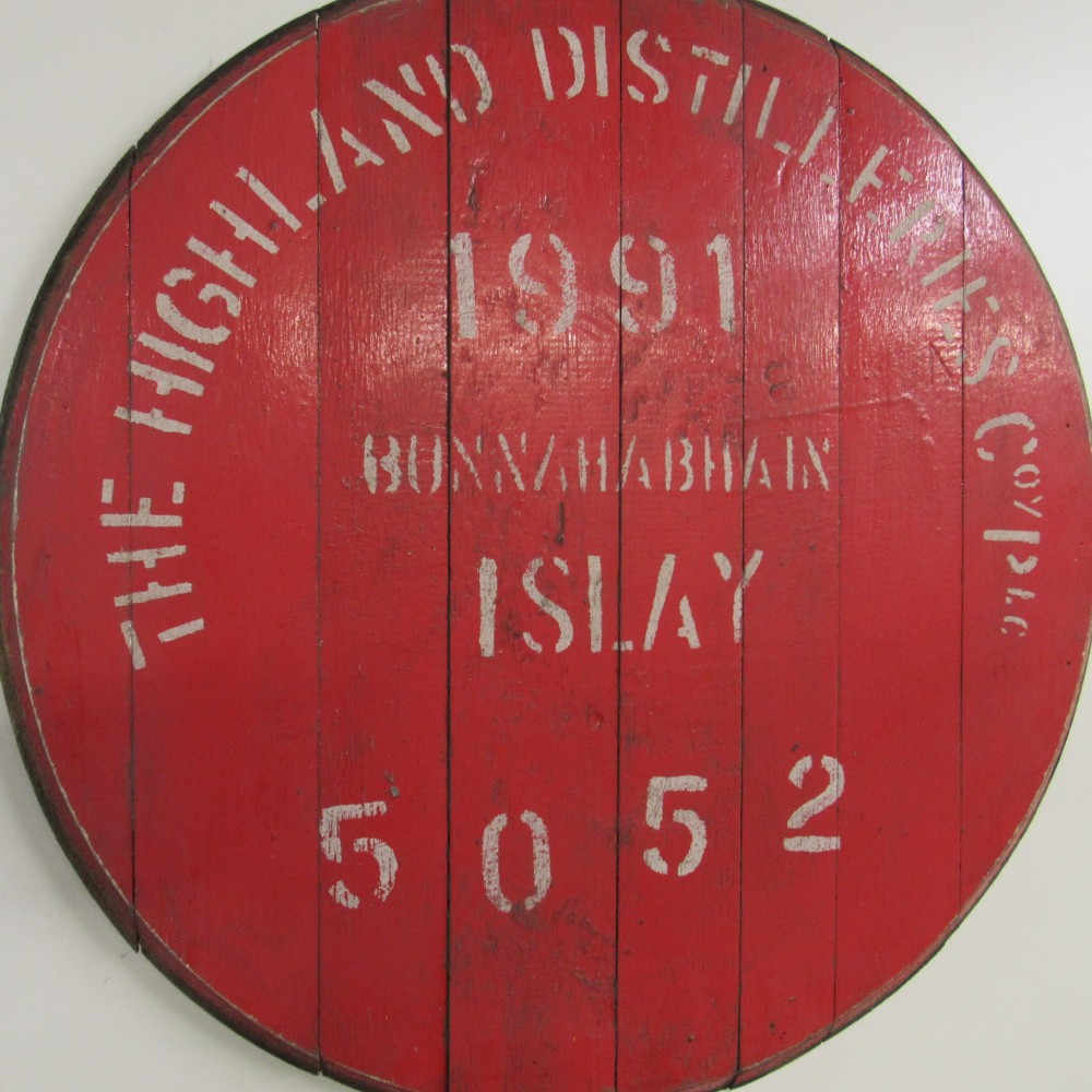 Bunnahabhain Fassdeckel