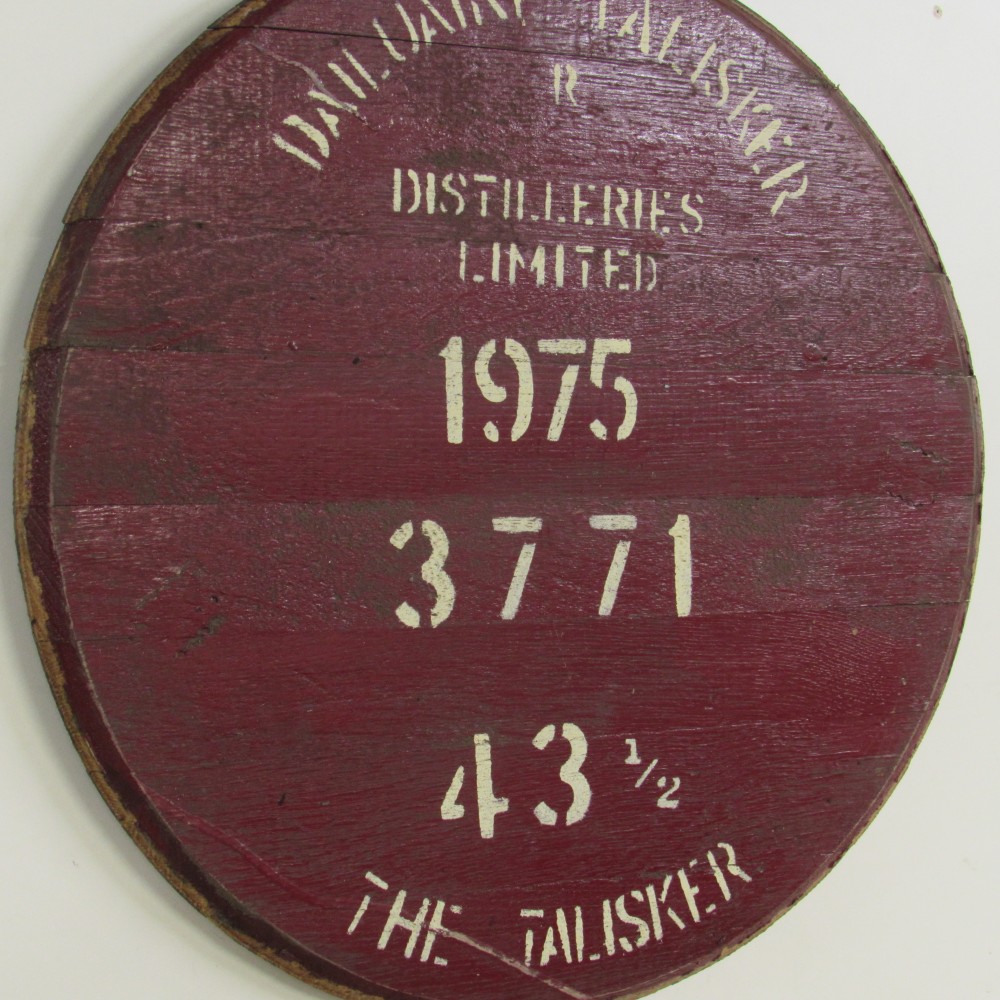 Talisker Fassdeckel