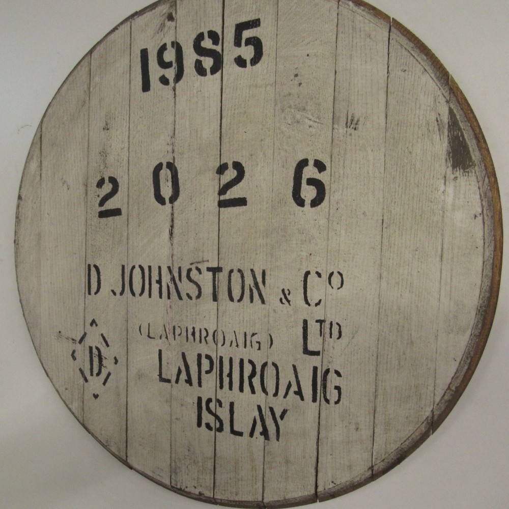 Laphroaig Fassdeckel