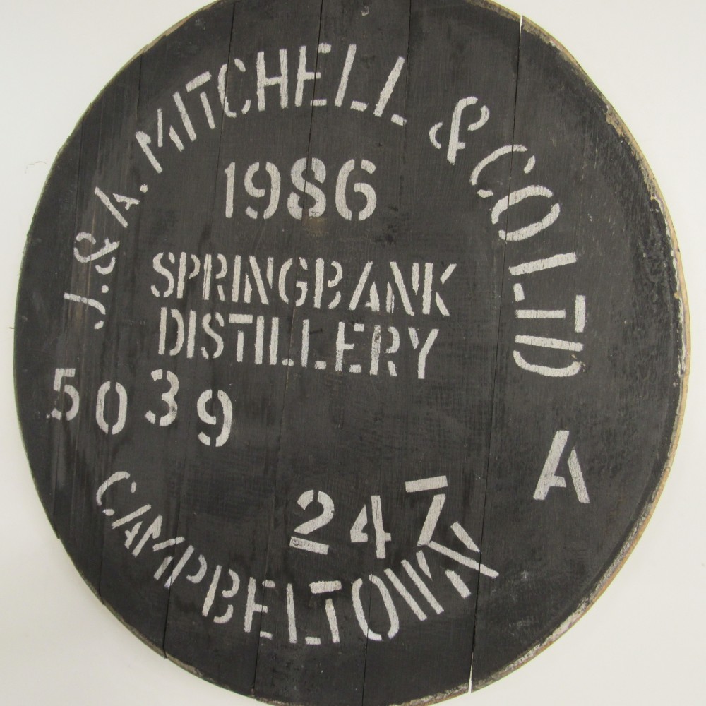 Springbank Fassdeckel