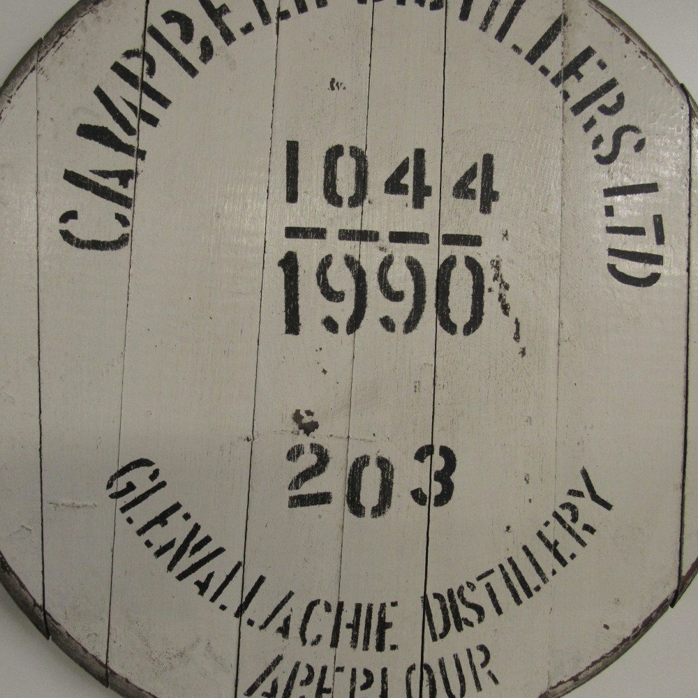 Glenallachie Fassdeckel