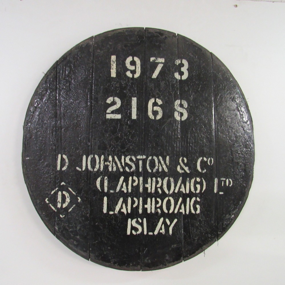 Laphroaig Fassdeckel
