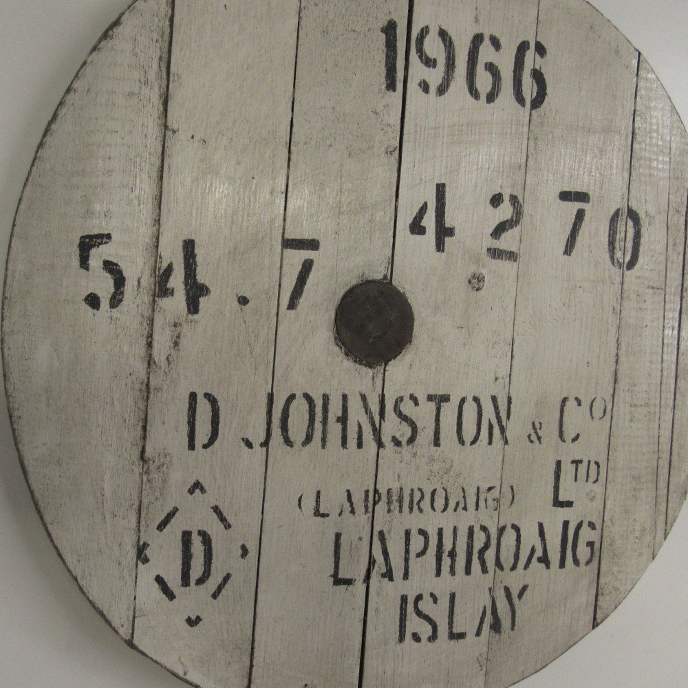 Laphroaig Fassdeckel