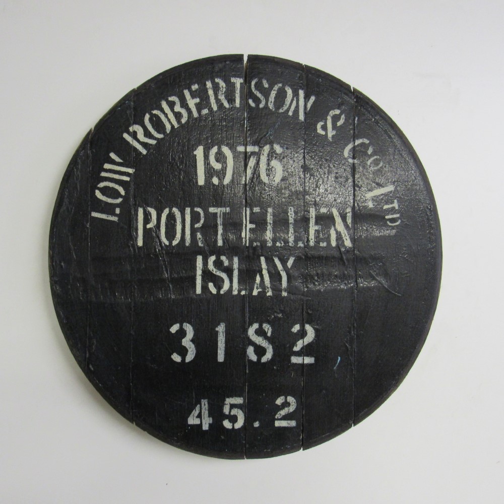 Port Ellen  Fassdeckel